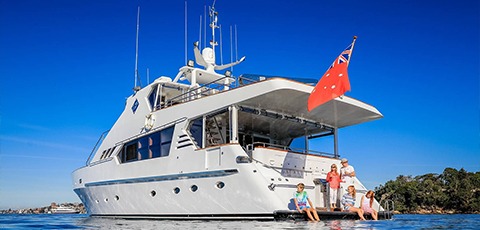 Galaxy Yacht Vivid Sydney Lights Cruise